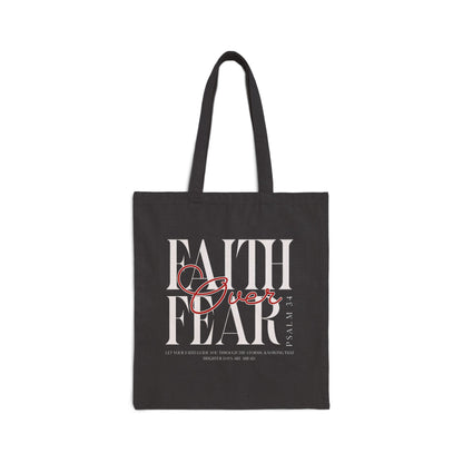 Faith Over Fear Tote Bag